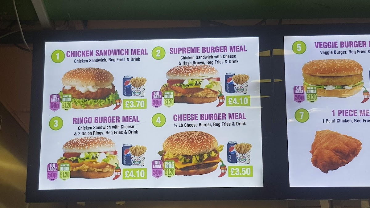 New York Krispy Fried Chicken Menu - Image 1